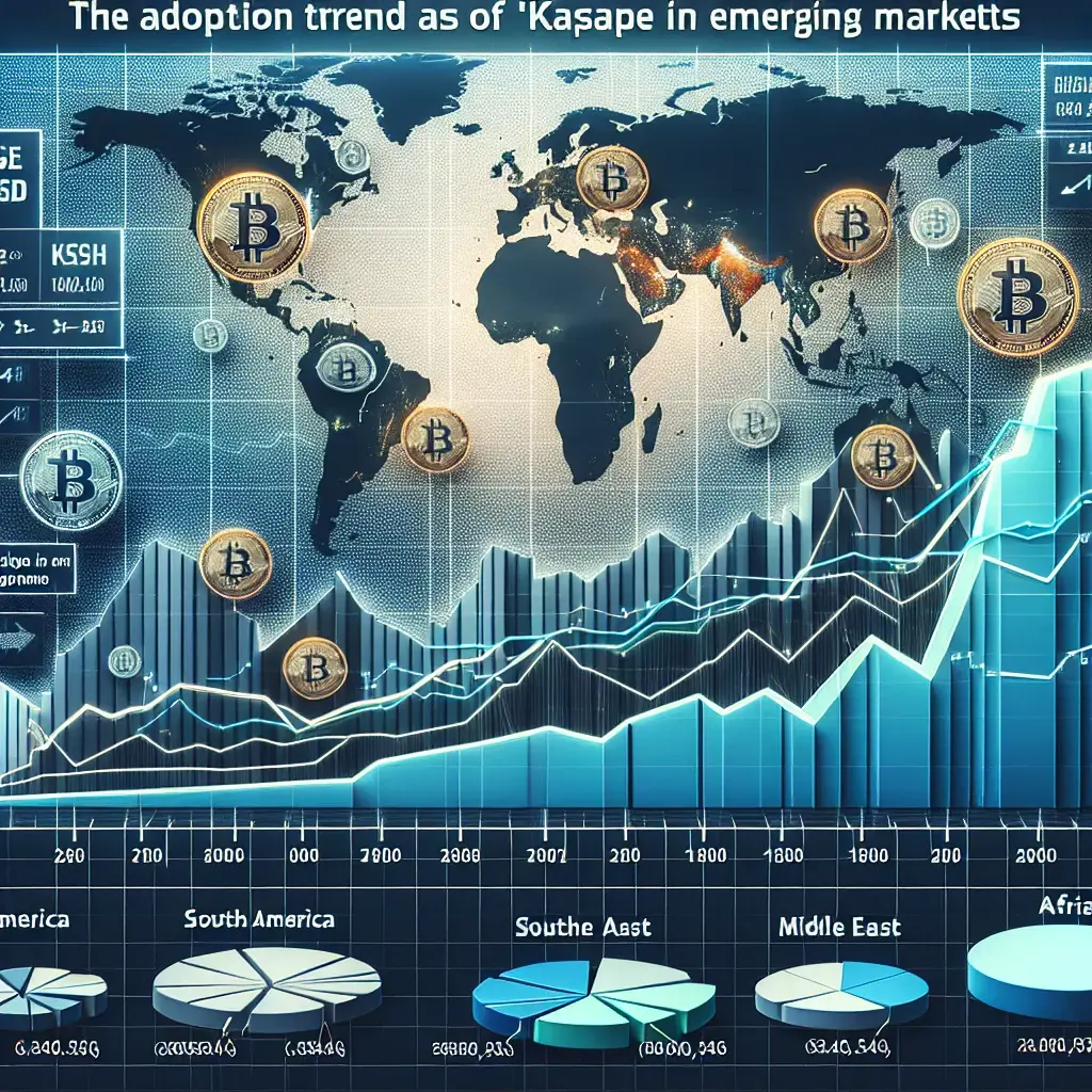 Representation of Kaspa KAS Adoption Trends in Emerging Markets